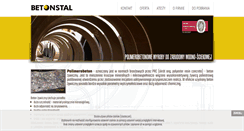 Desktop Screenshot of betonstal.com.pl