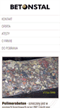 Mobile Screenshot of betonstal.com.pl