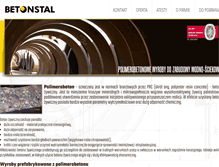 Tablet Screenshot of betonstal.com.pl